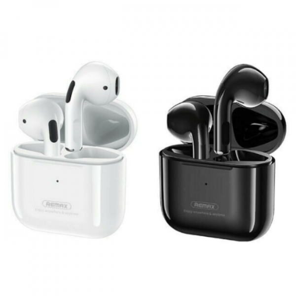REMAX True Wireless Stereo Music Earbuds TWS-10 - Black/White