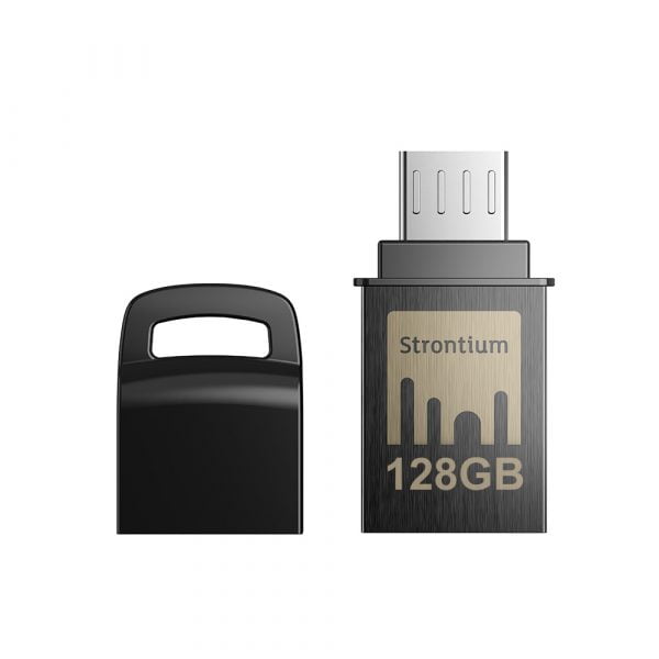 Strontium 128GB Nitro Plus OTG Type C USB 3.1-(BRSTSR128GSLOTGCY)