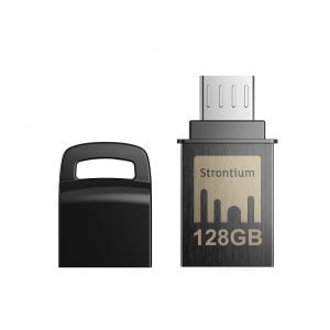 Strontium 128gb Nitro OTG USB 3.1 Flash Drive (BRSTSR128GBBOTG2Y)
