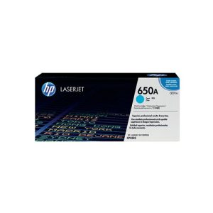 HP 650A (CE271A) Cyan Original LaserJet Toner Cartridge