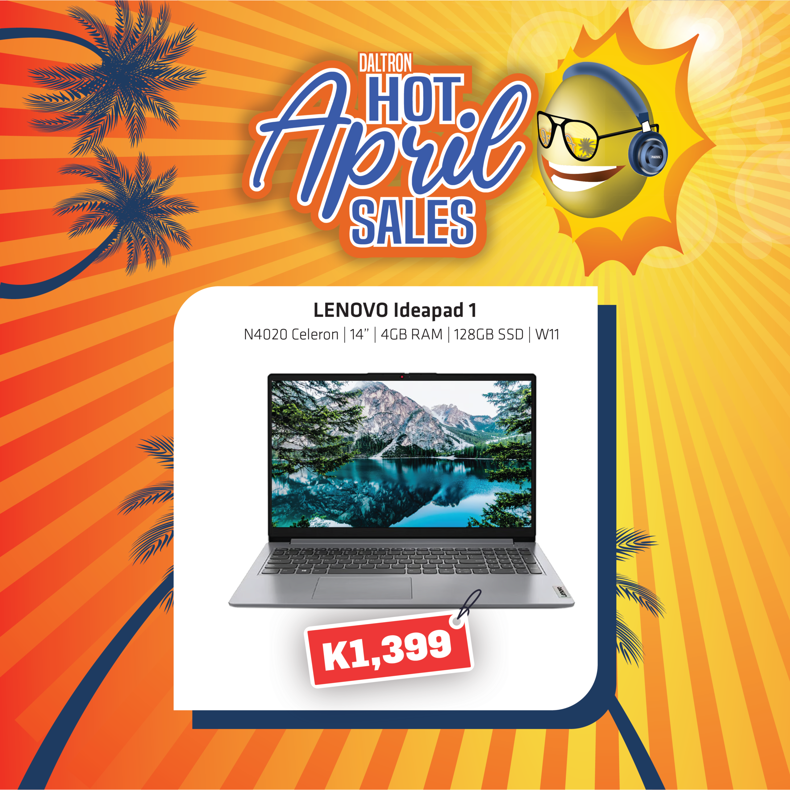 April Hot Summer Sale Web Poster-02