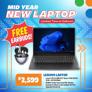 Lenovo V15 G4 AMN 15.6'' with a Ryzen 5 processor 8gb 256gb SSD W11H