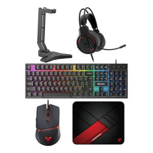 Fantec KBFTP51BK P51 5in1 Power Bundle - Gaming Mouse-Keyboard-Headset