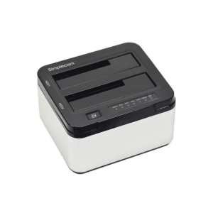 Simplecom SD322 Dual Bay USB 3.0 Aluminum Docking Station for 2.5 & 3.5'HDD