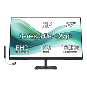 HP Series 3 Pro 327ph FHD HDMI/VGA/DP - B0CG8UT