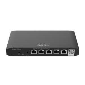 Ruijie RG-EG105G-V3 5-Port Gigabit Cloud-Managed Router, 5 x 1GE service ports, support up to 2 WAN