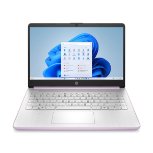 HP 14" Laptop-Intel Processor N150 4GB - 128GB UFS W11S- Honey Lavender - 14-DQ6014DX