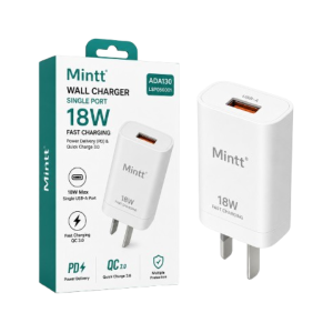 Mintt Wall Charger single Port 18W LSP056001 - ADA130