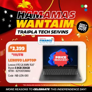 Lenovo V15 G4 AMN 15.6'' with a Ryzen 5 processor 8gb 256gb SSD W11H