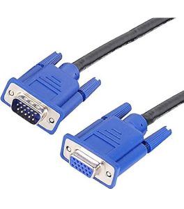 Astrotek VGA Extension Cable 4.5m - 15 pins Male to 15Pins Female for Monitor PC Molded Type Black
