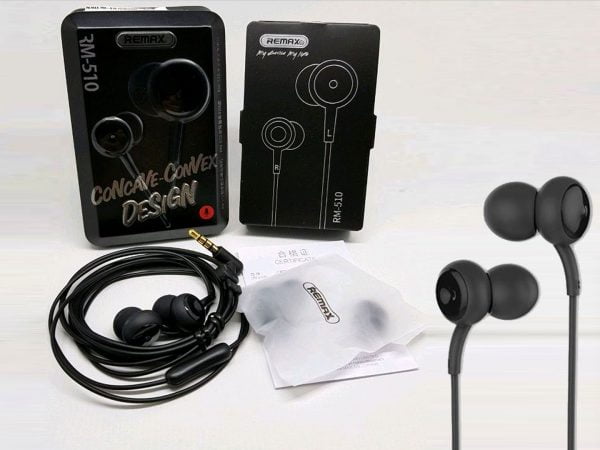 REMAX Earphone RM-510 (with tin box packaging)