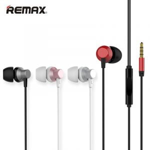 Remax wired music earphone RM-512 - Tarnish/Silver/Red/Pink