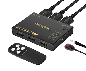 Simplecom CM305 Ultra HD 5way HDMI Splitter 5 in 1 Out Splitter 4K 60Hz (CBSI-CM305)