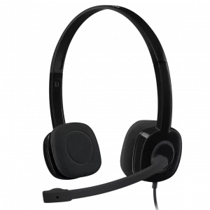 Logitech H151 Stereo headset black - Daltron PNG